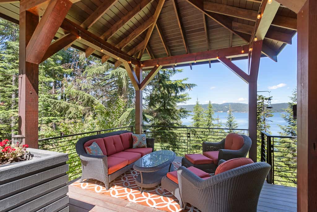Scenic Cabin Retreat with Deck & Stone Fire Pit
