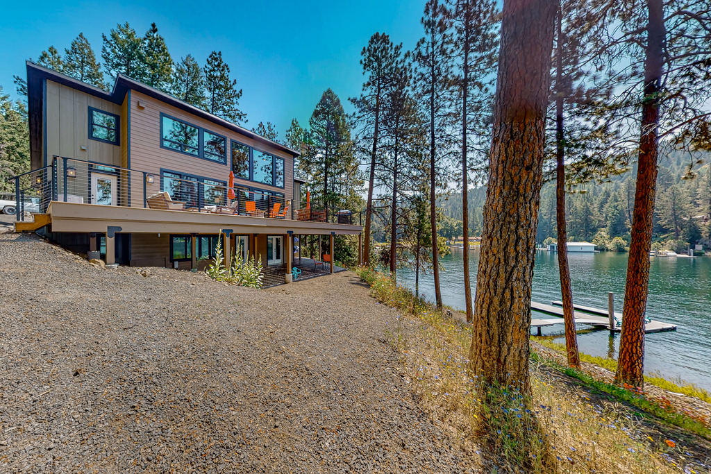 Luxury Lakefront Home with Private Dock & Deck