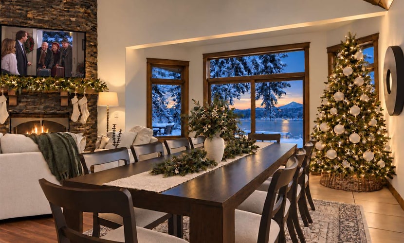 Escape to luxury on Hayden Lake! This spacious 6-bedroom, 6-bathroom lakefront retreat is perfect for families and groups. Enjoy stunning lake and mountain views, a private dock, hot tub, sauna, private movie theater, and game room. With plenty of space to relax, unwind, and entertain, this home has everything you need for an unforgettable getaway. Come enjoy the lake, make lasting memories, and experience the ultimate retreat!