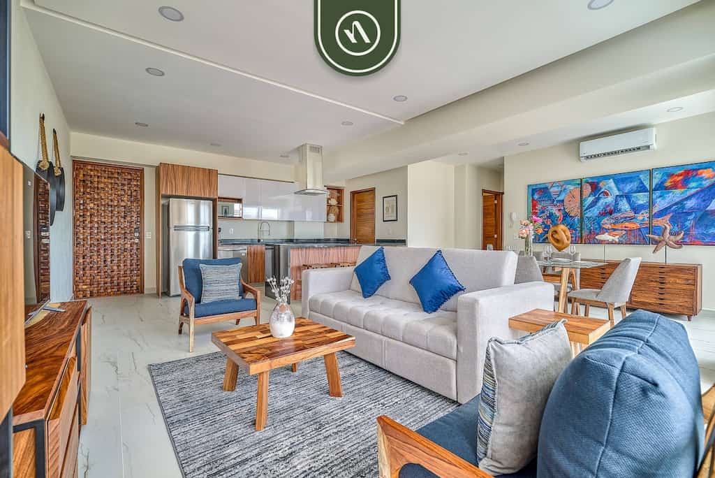 2BR/2BA Nuevo Nayarit stay near beach, pool, WiFi