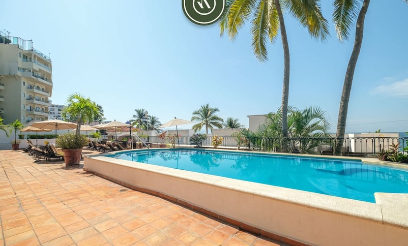 One Beach Street 109 | 1BR/1BA Puerto Vallarta | Beachfront, Pool, Gym