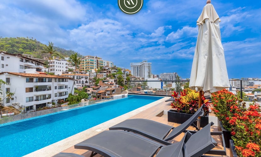 Serenity 302 | 2BR/2BA Puerto Vallarta, pool, balcony