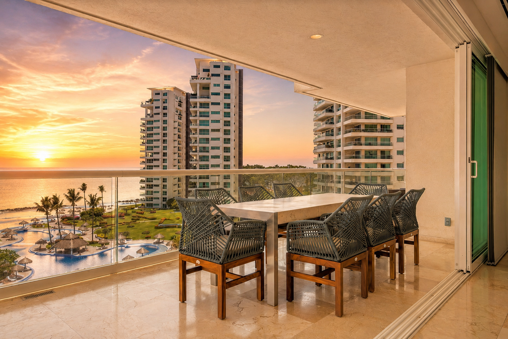 Shangri-La Puerto Vallarta 4BR | Beachfront, Ocean Views, Heated Pool & Hot Tub