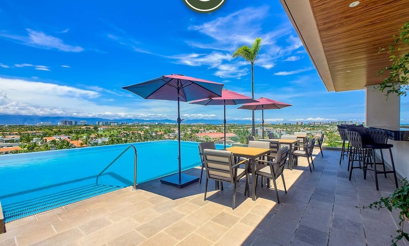 3BR/4BA DToscana PH01 in Nuevo Nayarit w pool, gym