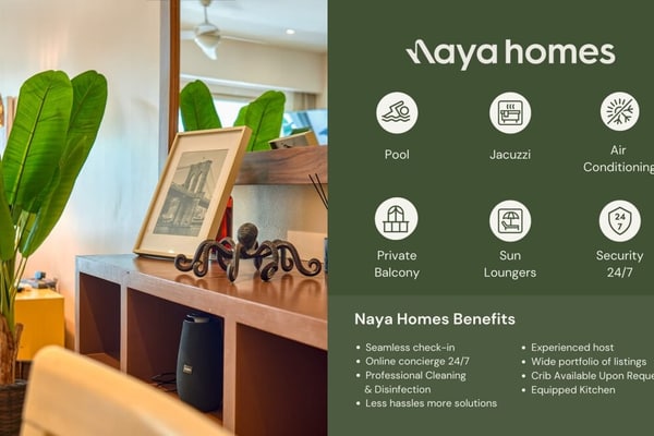Nuevo Nayarit Taheima 2202 | 2BR/2BA | Pool & Balcony