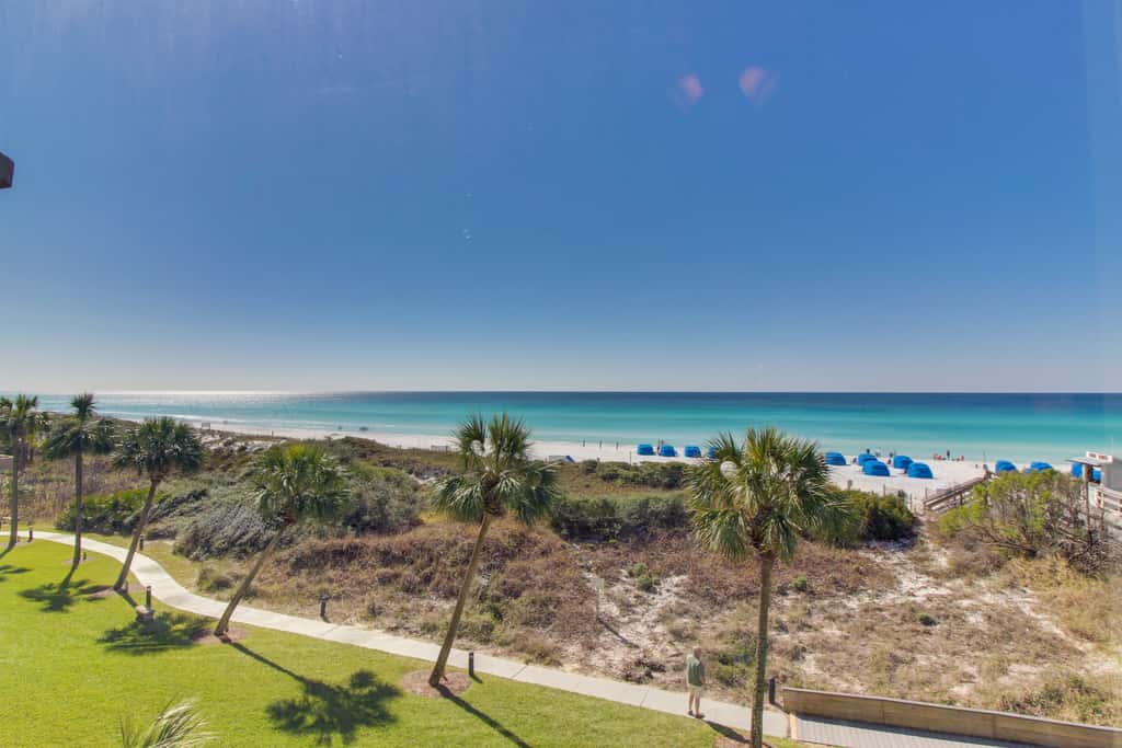 Sunset oceanfront views, private beach access