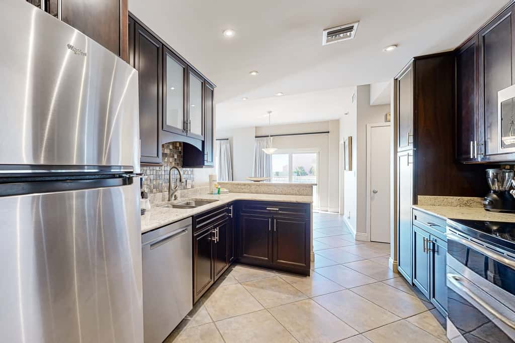 Sunset oceanfront views, private beach access