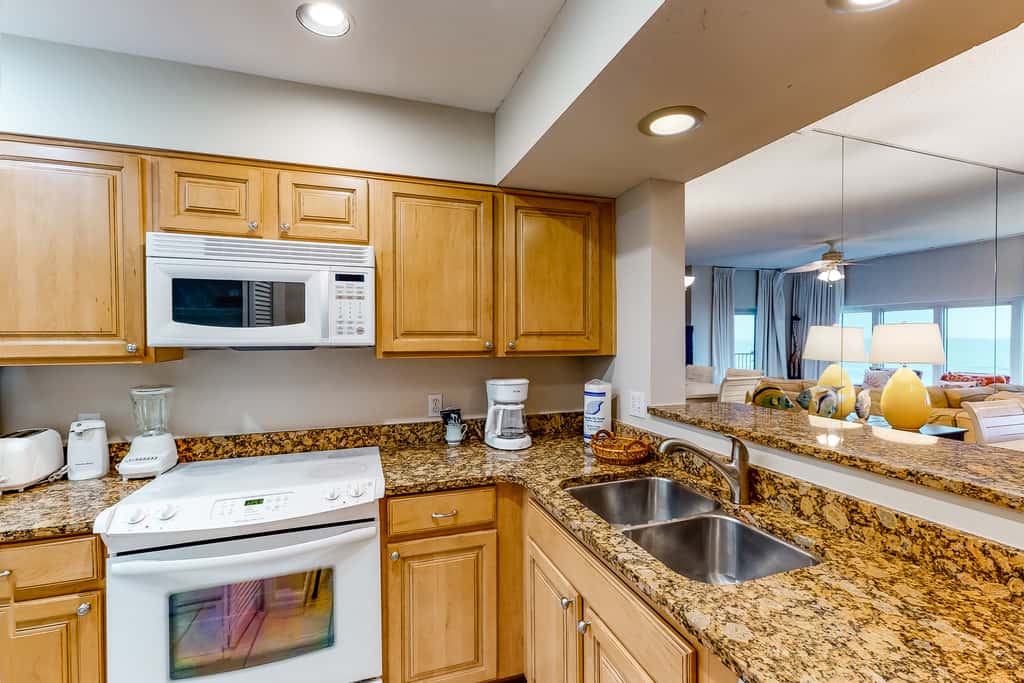 Beachfront condo with 2 private balconies