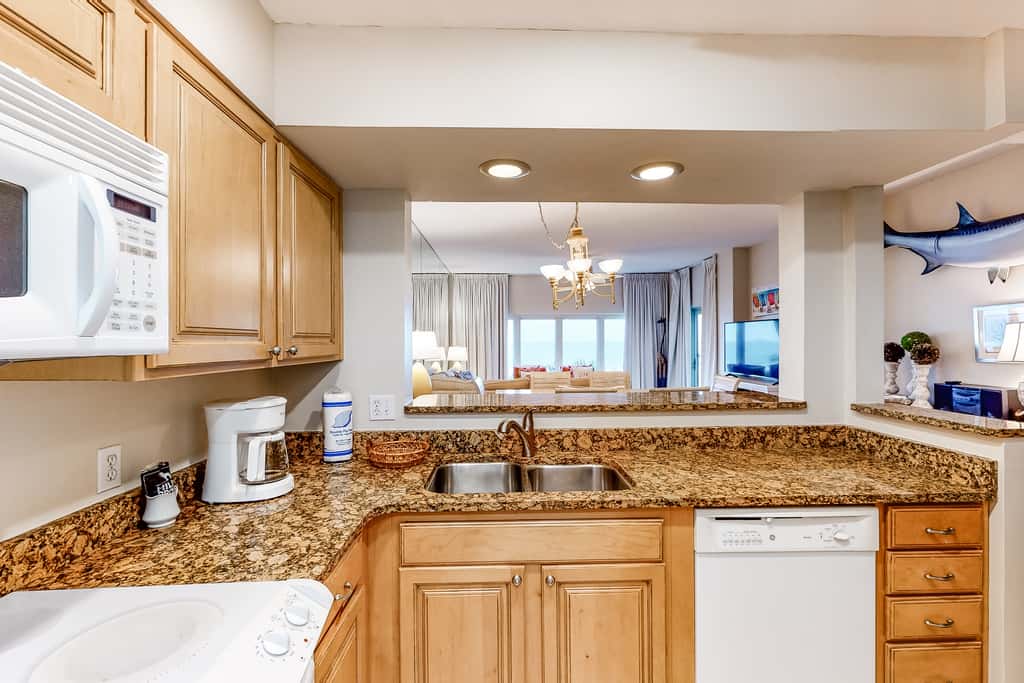 Beachfront condo with 2 private balconies