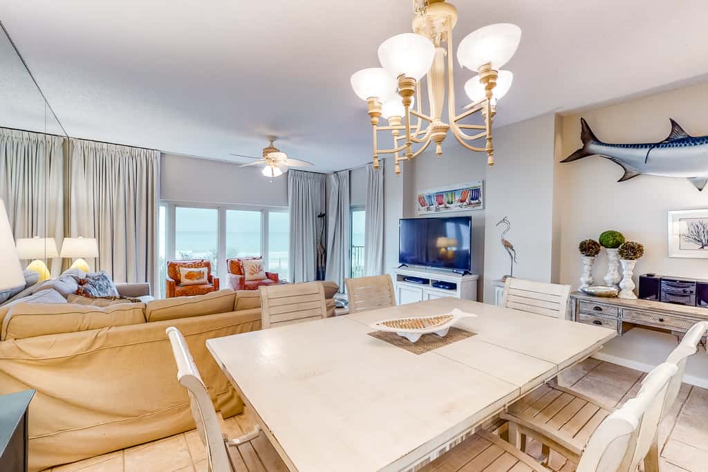 Beachfront condo with 2 private balconies