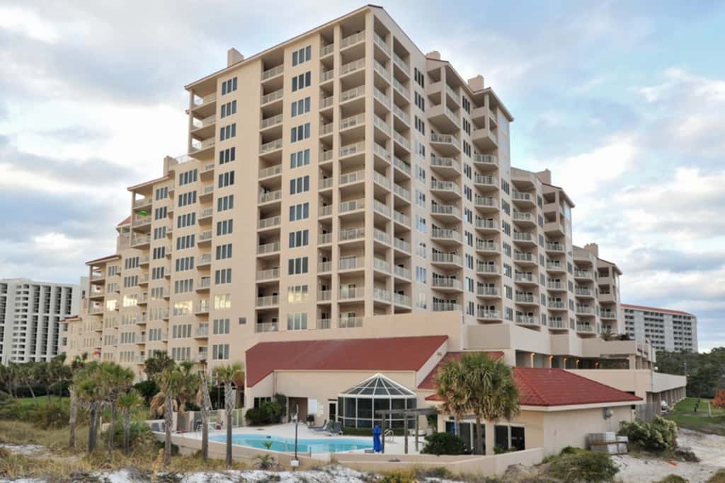 Beachfront condo with 2 private balconies