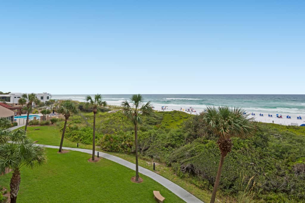 Beachfront condo with 2 private balconies