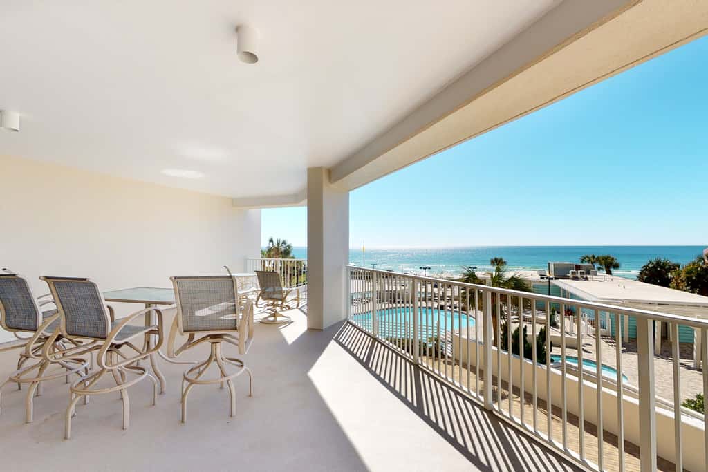 Exclusive 3BR beachfront with Gulf views