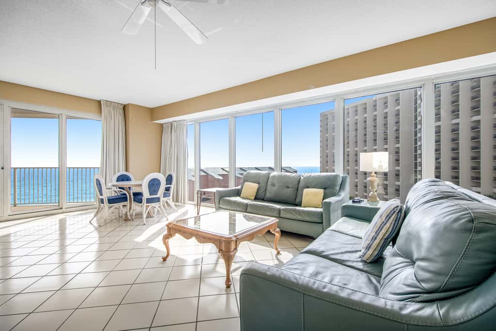 Breathtaking Gulf views, private balcony