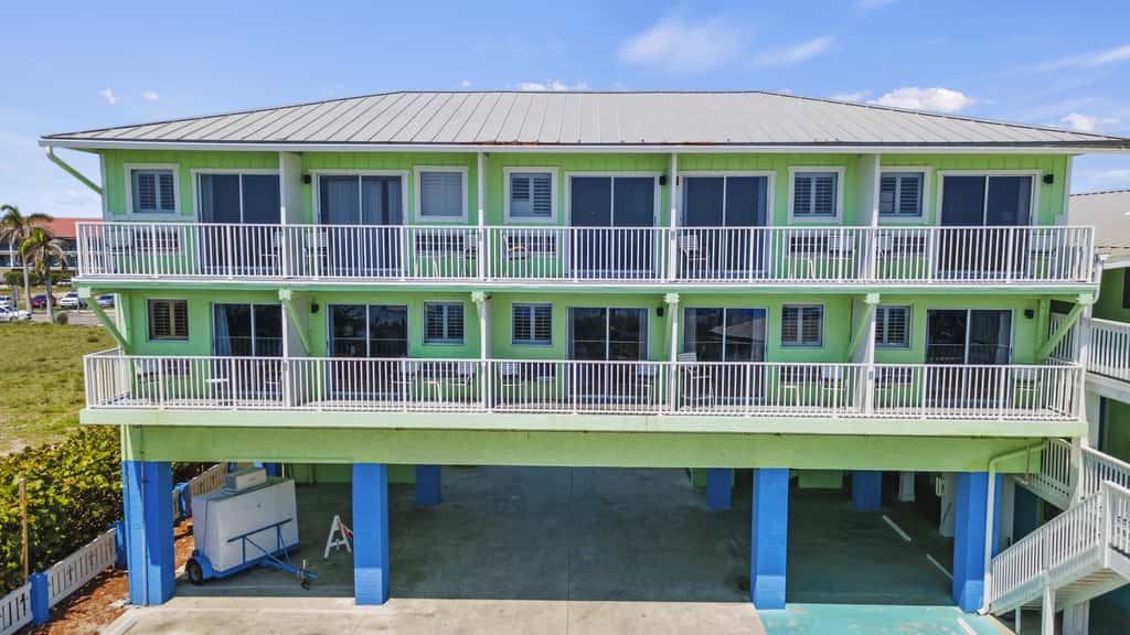 Oceanfront Inn Room #18- Ocean View Balcony, 2 Full Beds