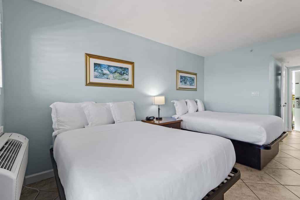 Oceanfront Inn Room #18- Ocean View Balcony, 2 Full Beds