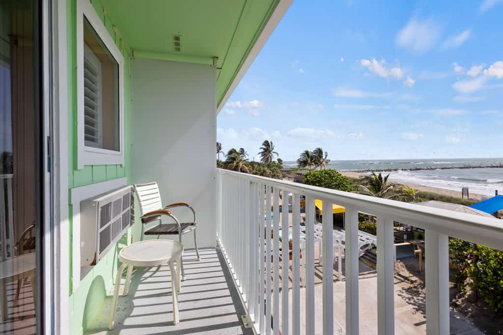 Ocean View Hotel Room with Balcony- 2 Full Beds #24