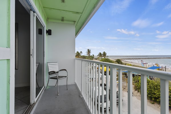 Ocean View Hotel Room with Balcony- King Bed #25
