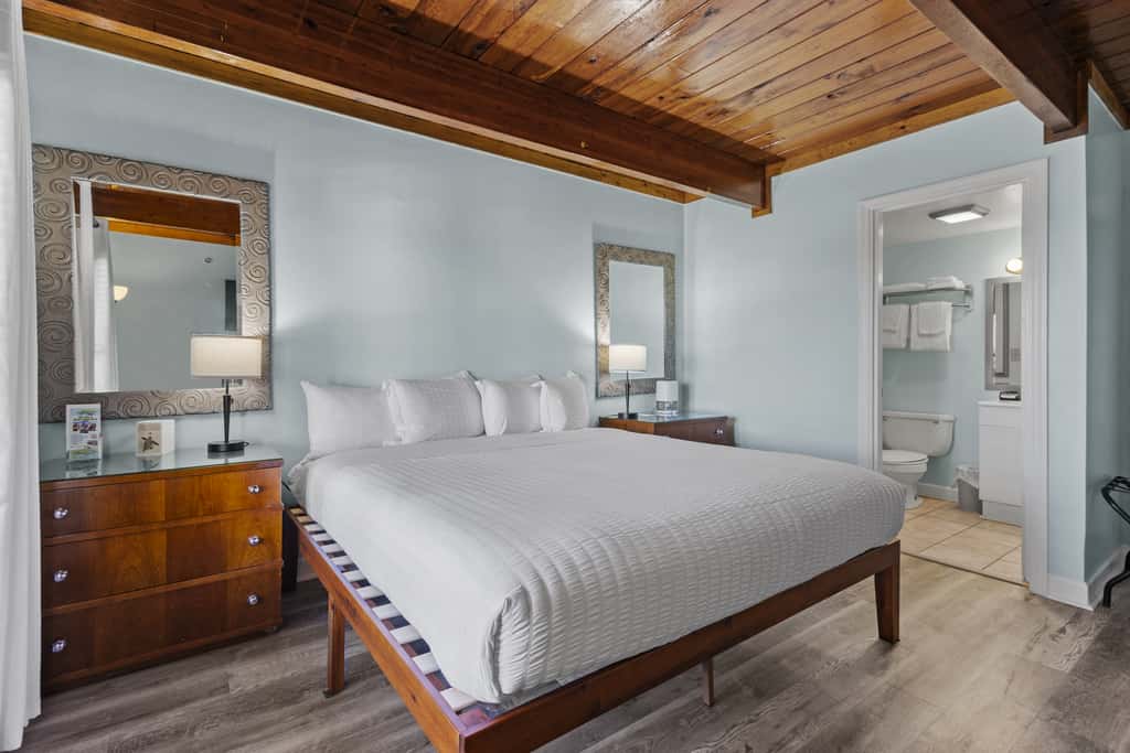 Oceanfront Inn Room #8 - Partial Ocean View - King Bed