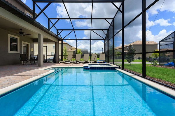 Quiet Villa with Spa in Champions Gate