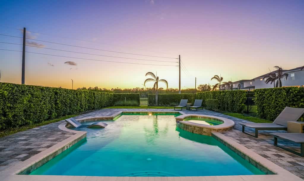 Serene Vibrant Villa with Games Room at Encore