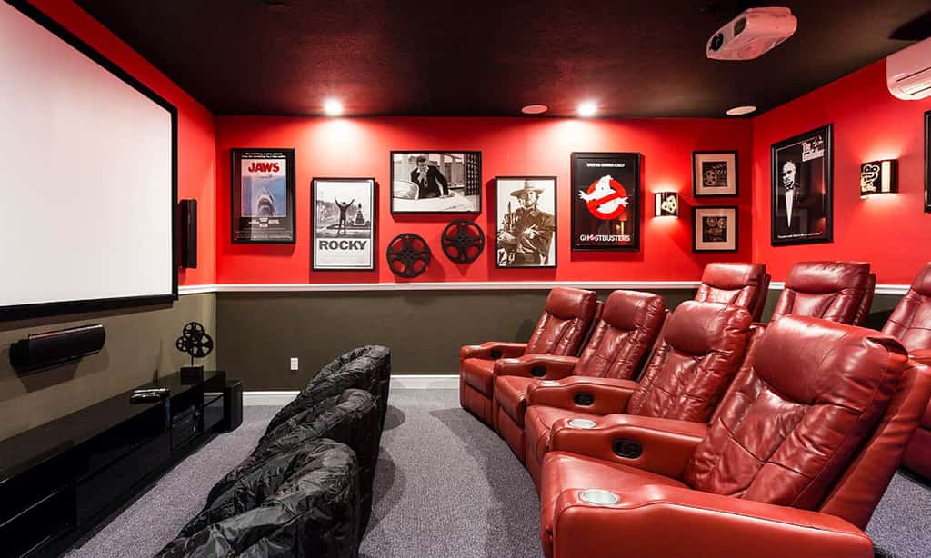 Sleek Residence with Theater Room at Reunion