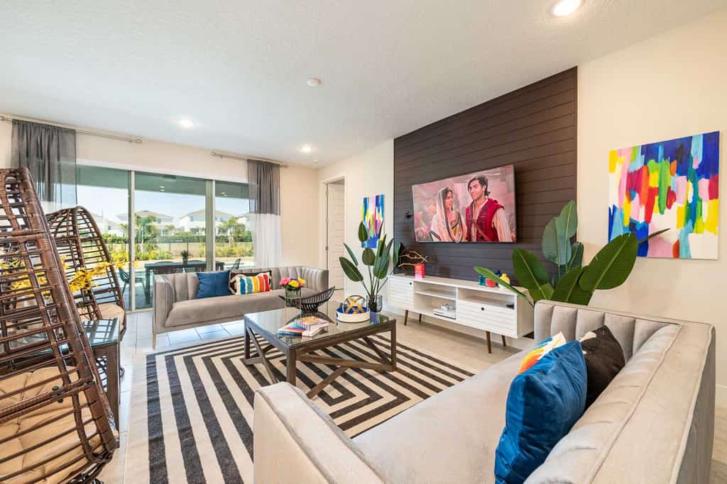 Colorful Home with Theater at Encore