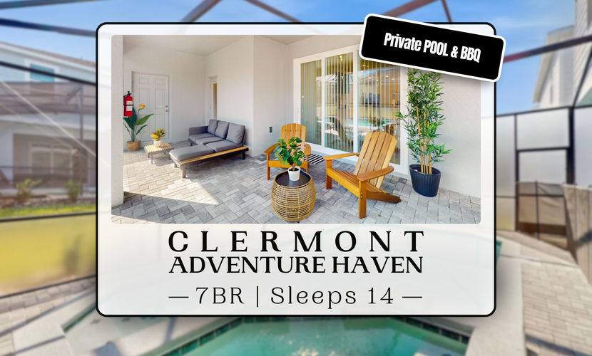 Clermont 7BR/5.5BA Family Paradise, Pool & Golf