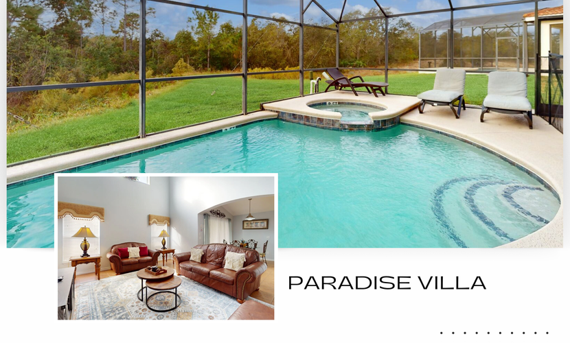 Wonderful Home For Theme Park Fun w/Private Pool, Game Room, WiFi, AC, Patio, WD