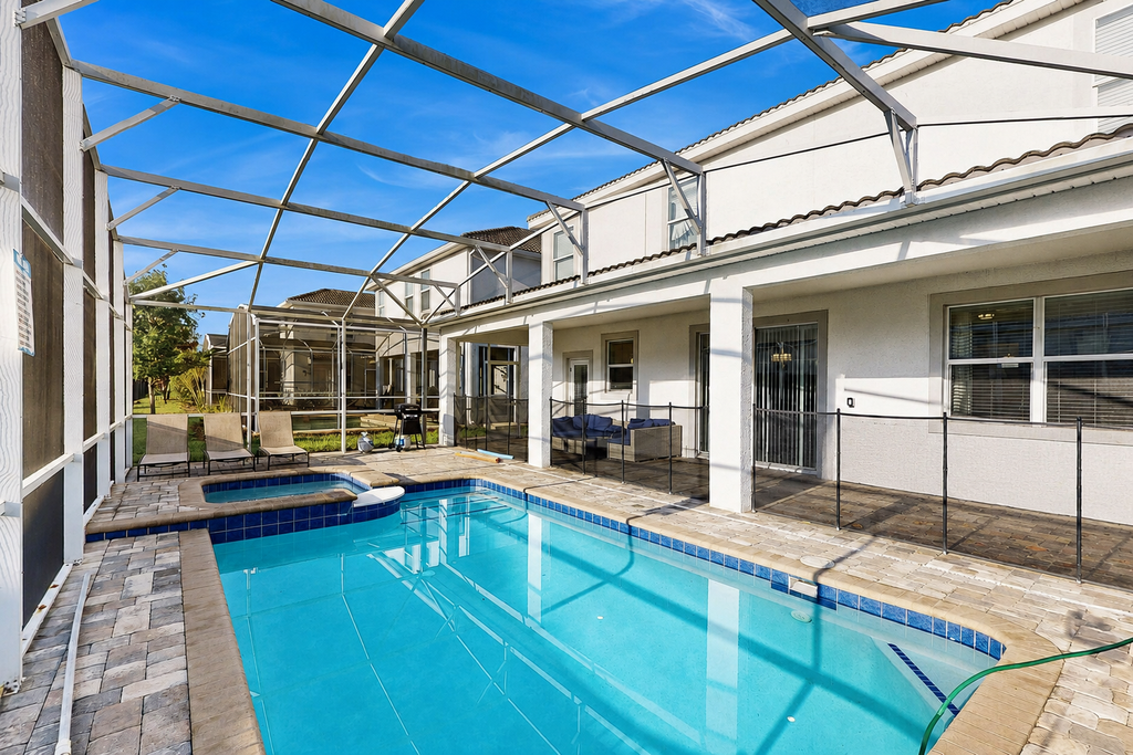Modern Home w/ Private Pool and Game Room.