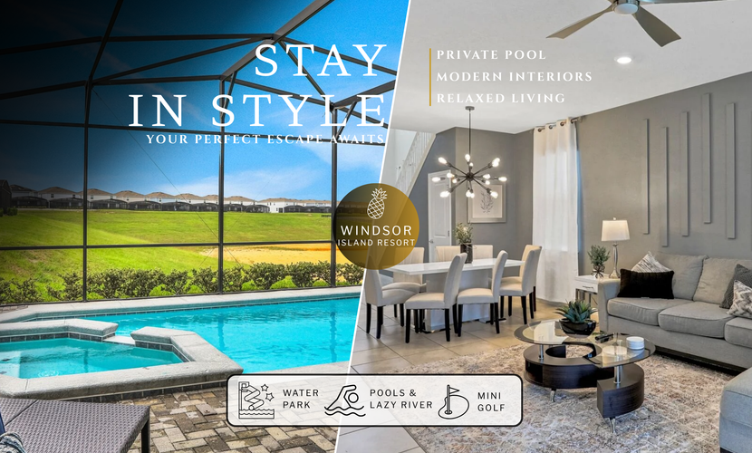 ✨ Relax & Play Resort Villa | Magical 6-Bedroom Retreat Near Disney! ✨