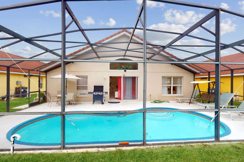 Single-level home with private pool, game room, & W/D - near golf/Disney