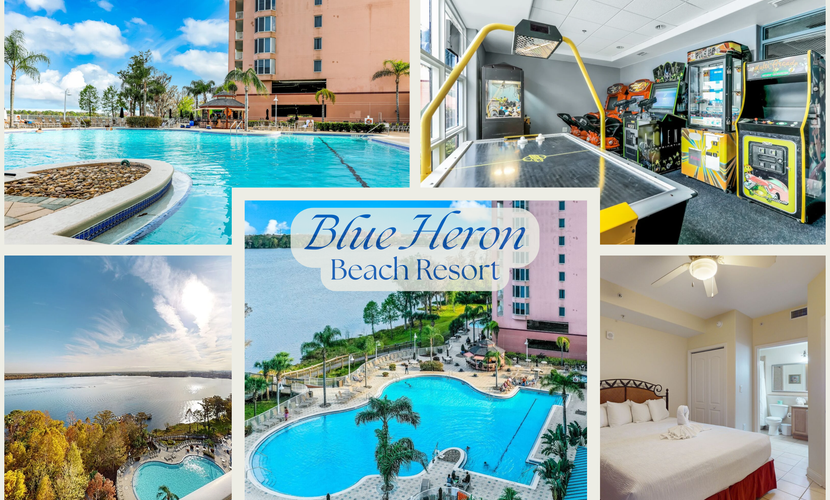 Blue Heron Beach Resort 1BR/2BA Orlando, Near Disney