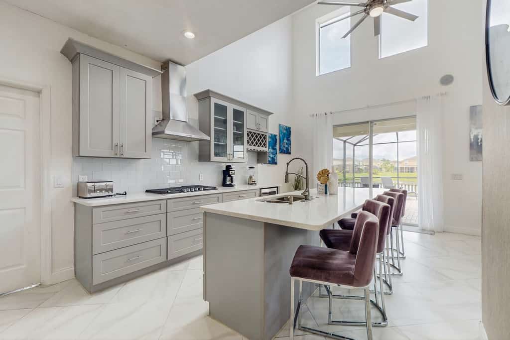 Beautiful home with private pool, game room and basketball court
