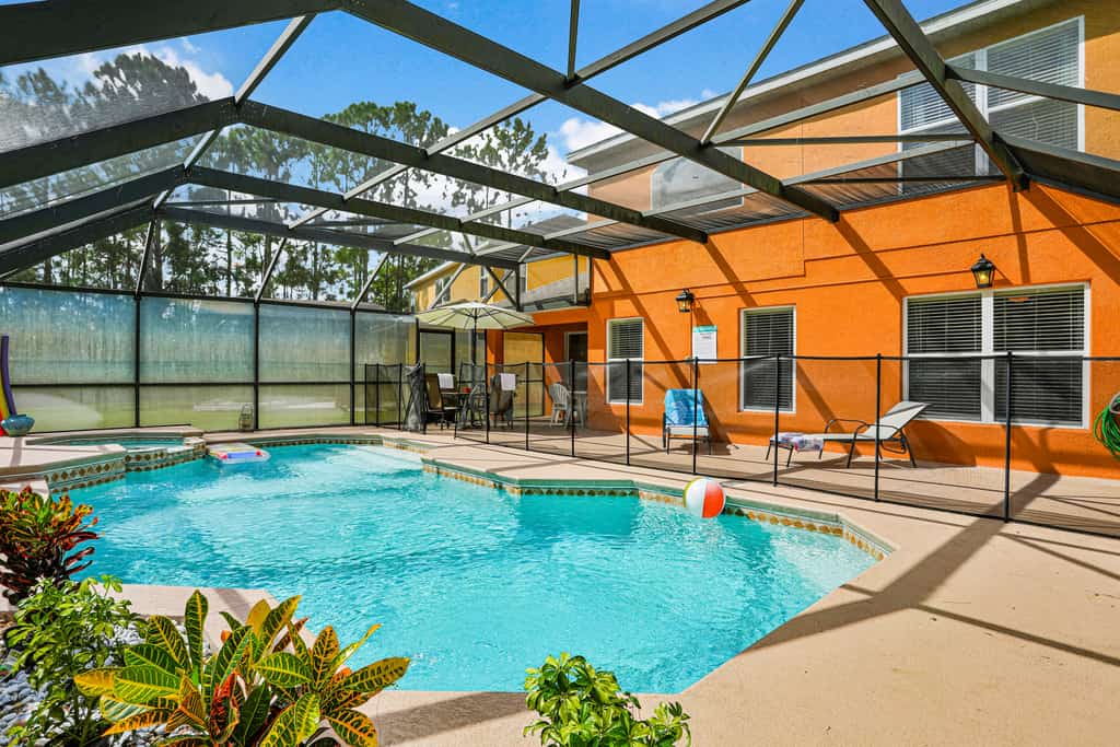 Spacious, single family home w/ a private pool & fun-filled game room