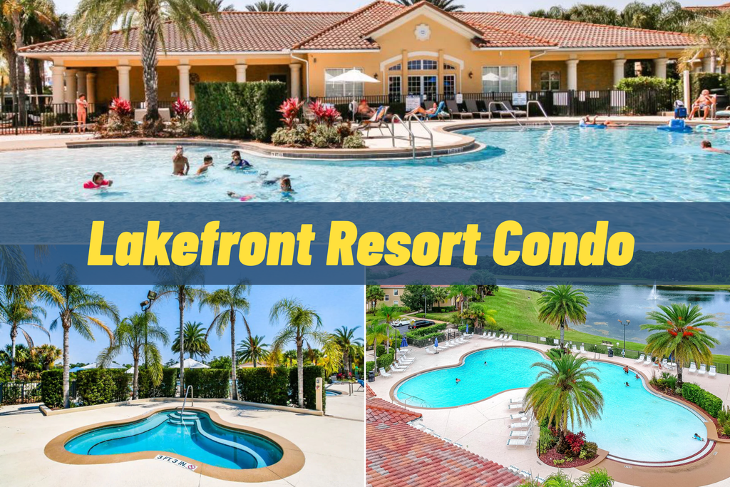 Lakefront Resort Condo with Shared Hot Tub and Pool, 2 miles from Disney