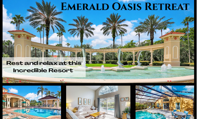 Spacious home with private pool & resort amenities - 5 miles from Disney World