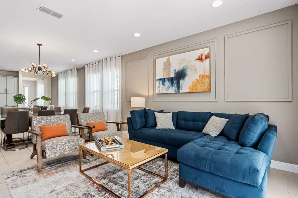 Dog-friendly getaway with private pool + spa, putting green, patio, & game room
