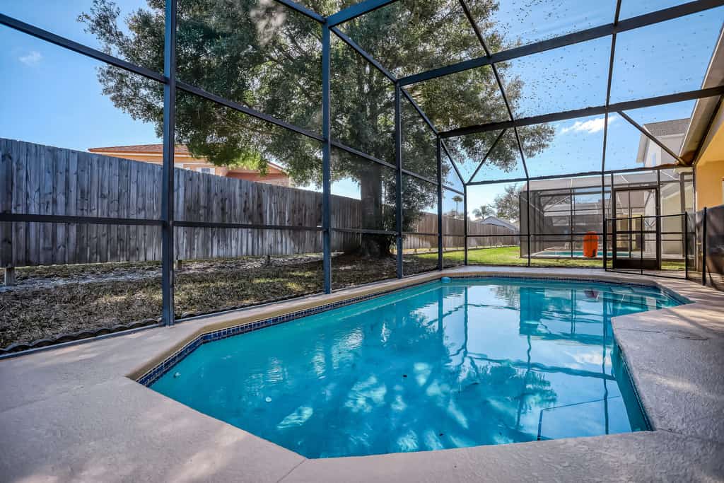 Beautiful home with private pool, screened lanai, WiFi, private w/d, and AC