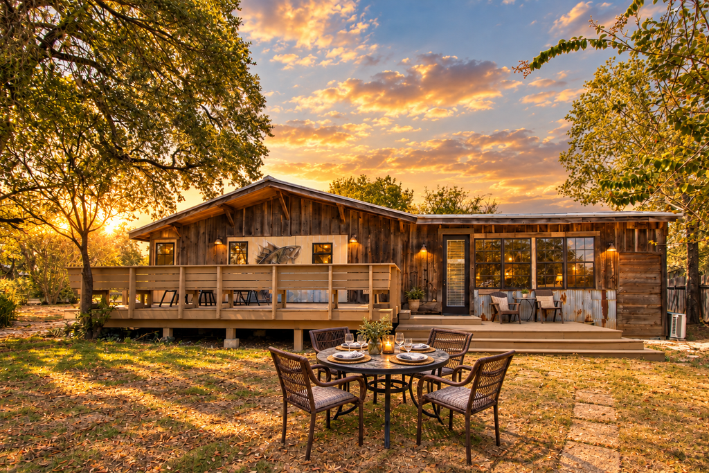 Newly renovated rustic home with deck by Horseshoe and Tubing