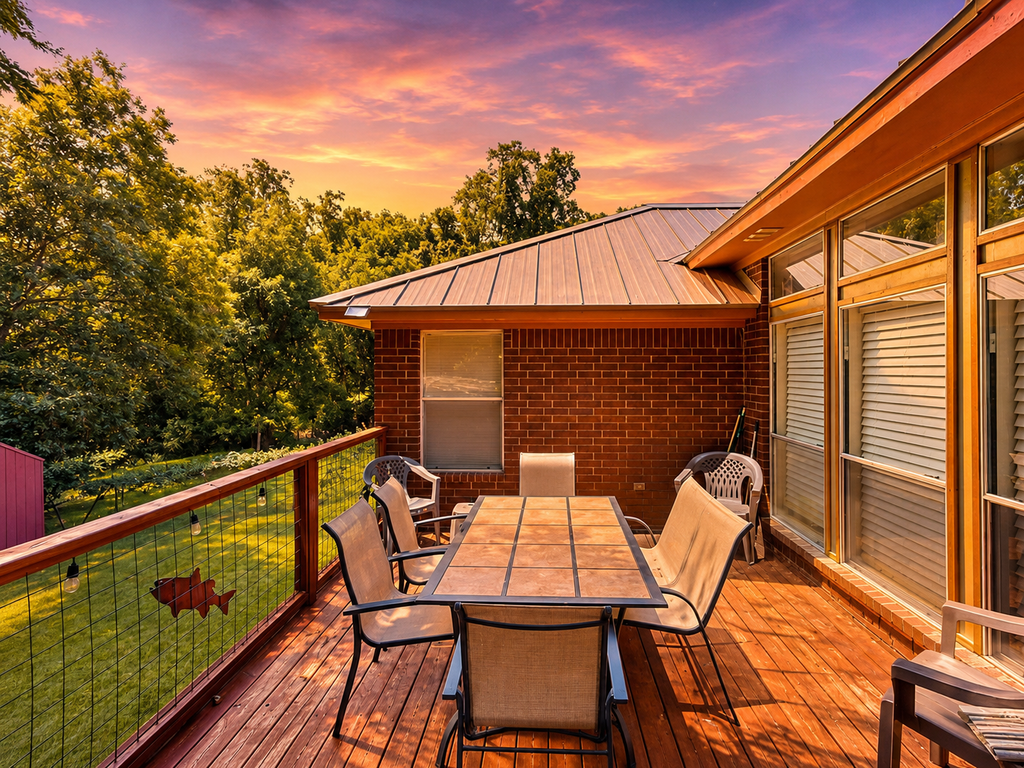 Lovely, waterfront home - river access, large yard, lovely patio & washer/dryer and Winter Texan Friendly