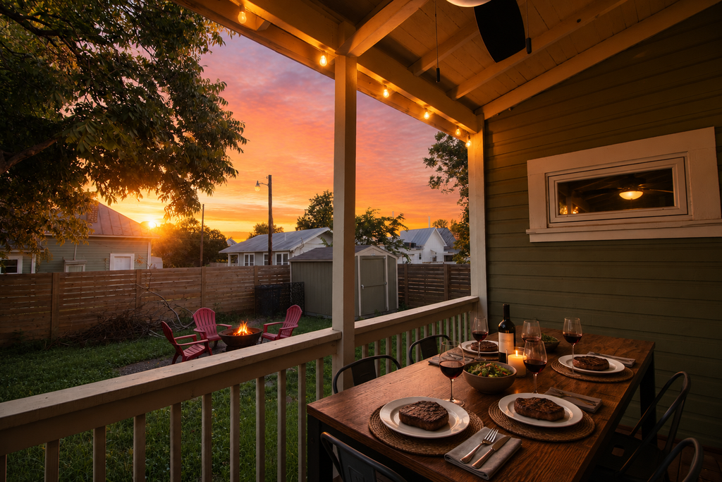 Cozy 2BR Private Backyard | 5min Drive 2 Downtown