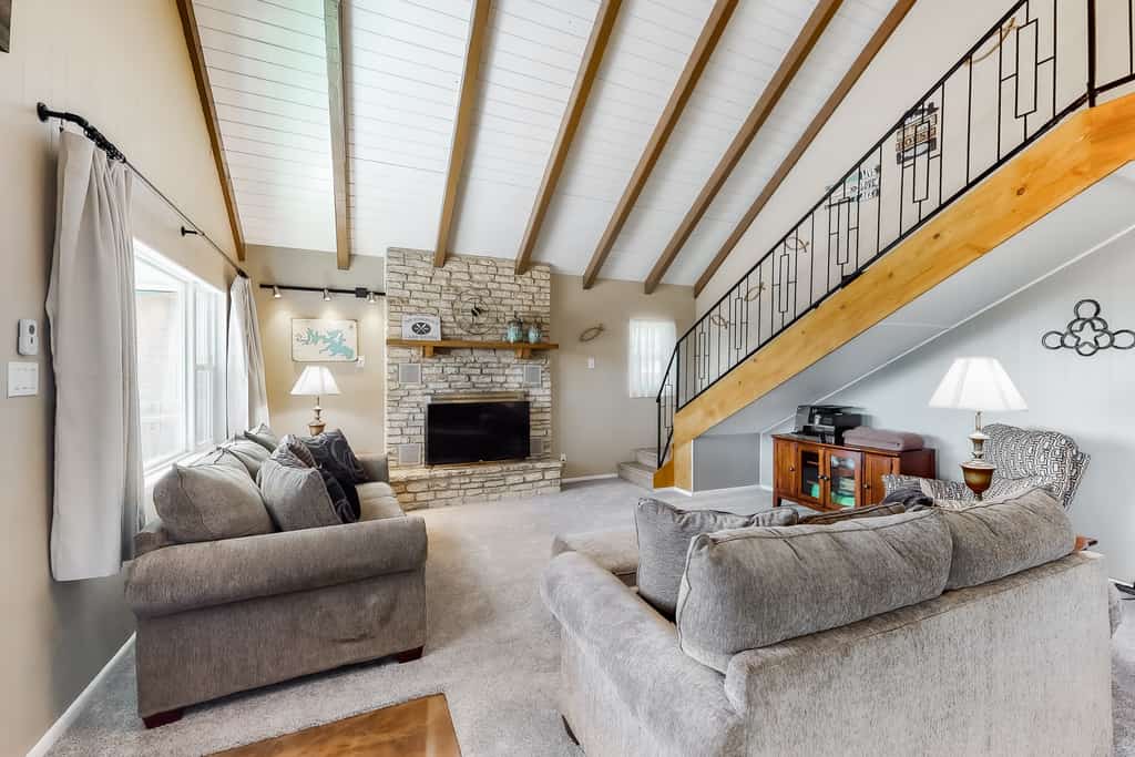 Two-Story Family-Friendly Home w/ Free WiFi, a Washer/Dryer, & an Enclosed Yard