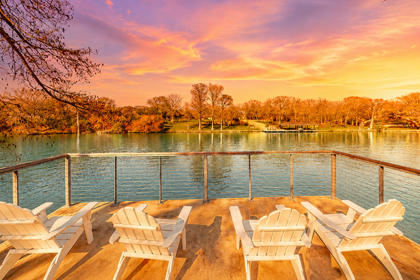 Lakefront home with hot tub, dock, kayaks, central AC, & great lake views