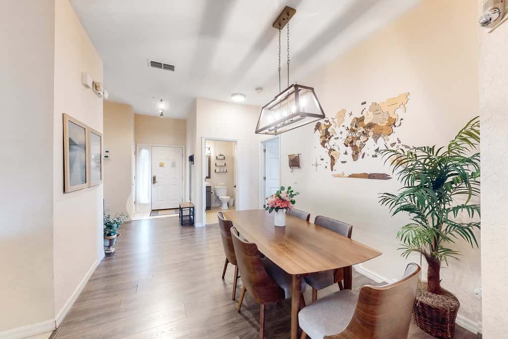 First floor lake view condo w/ pool & hot tub access, private W/D, & central AC