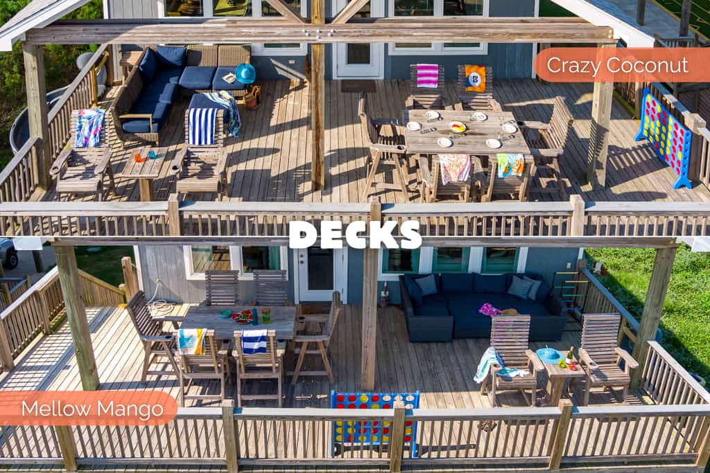 Double Beachfront Bliss | 2 Side-by-Side Homes | 8BR | 2 Spas | Sleeps 20