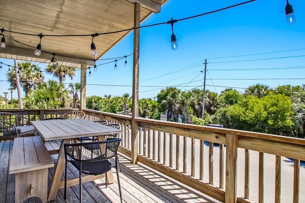2 Private Units & Patios, Beach Path Across
