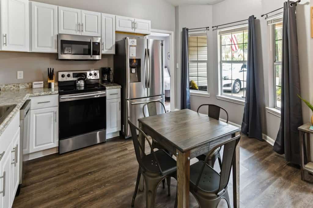 Fenced Yard & BBQ Grill Near Dining, Parks & Shops