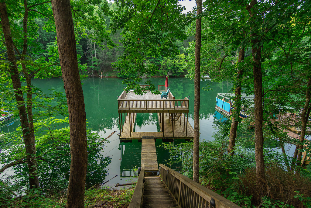 Lakefront Home w/Private Dock, Hot Tub 