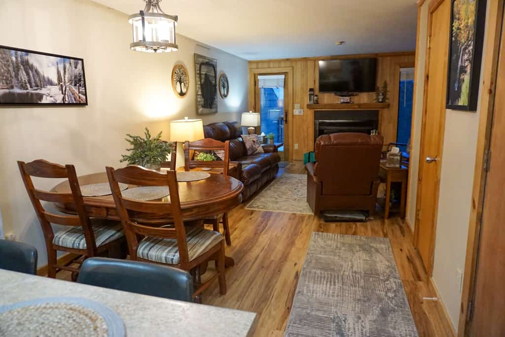 Powderidge-34:  Slope Side, 2 Br Townhome